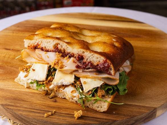 Spicy Cappicolo (Fabulosa) sandwich on Focabari bread
