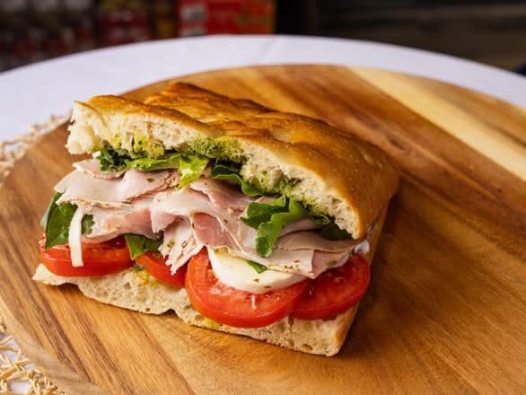 Turkey (Marseille) sandwich on Focabari bread